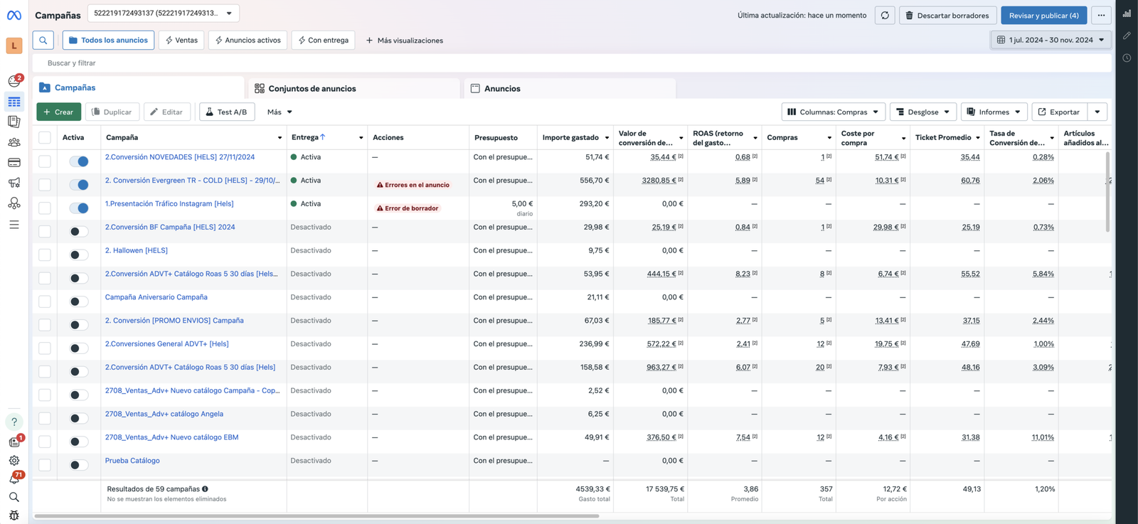 Caso e-commerce moda
